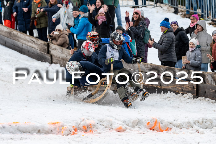 54. Hornschlittenrennen Partenkirchen, 06.01.2025