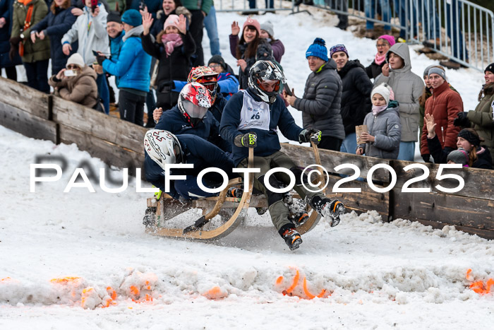 54. Hornschlittenrennen Partenkirchen, 06.01.2025