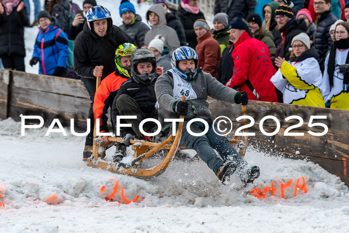 54. Hornschlittenrennen Partenkirchen, 06.01.2025