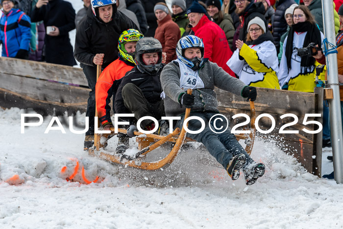 54. Hornschlittenrennen Partenkirchen, 06.01.2025