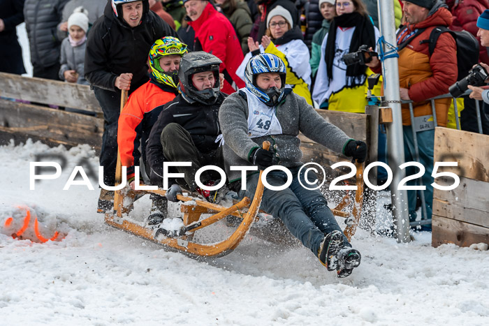 54. Hornschlittenrennen Partenkirchen, 06.01.2025