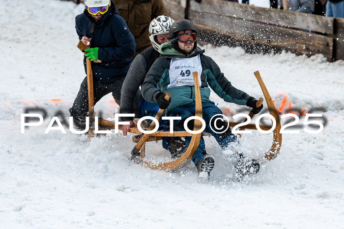 54. Hornschlittenrennen Partenkirchen, 06.01.2025