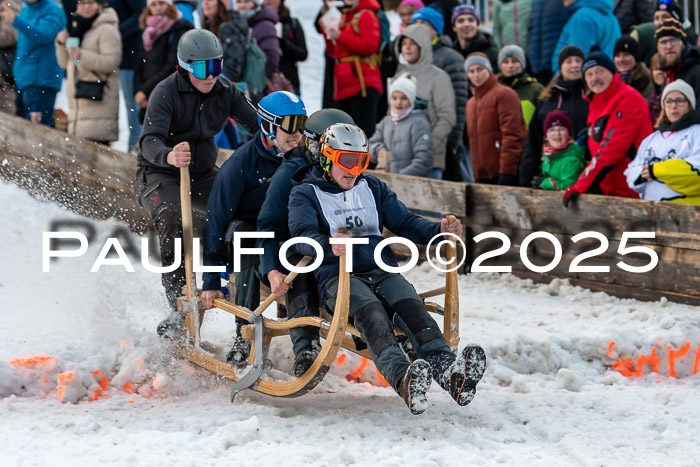 54. Hornschlittenrennen Partenkirchen, 06.01.2025