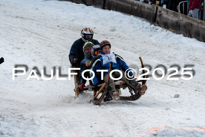 54. Hornschlittenrennen Partenkirchen, 06.01.2025