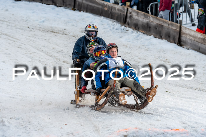 54. Hornschlittenrennen Partenkirchen, 06.01.2025