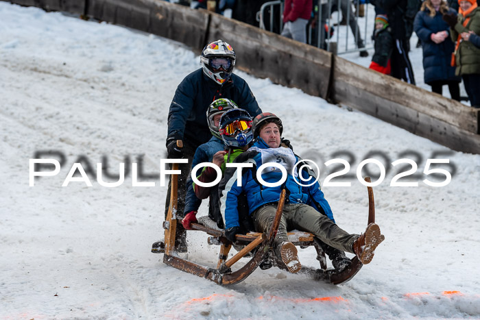 54. Hornschlittenrennen Partenkirchen, 06.01.2025