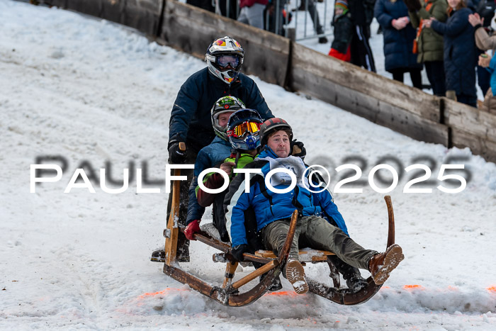 54. Hornschlittenrennen Partenkirchen, 06.01.2025