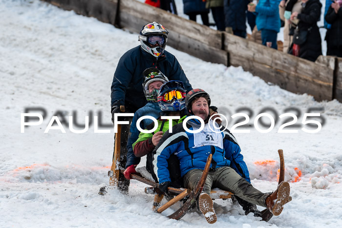 54. Hornschlittenrennen Partenkirchen, 06.01.2025