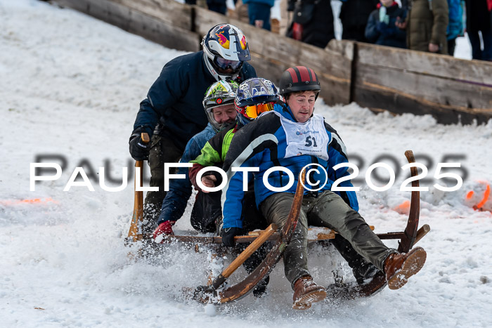 54. Hornschlittenrennen Partenkirchen, 06.01.2025