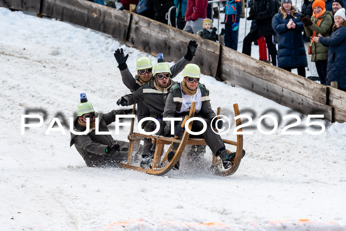 54. Hornschlittenrennen Partenkirchen, 06.01.2025