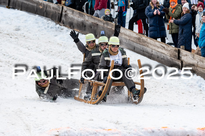 54. Hornschlittenrennen Partenkirchen, 06.01.2025