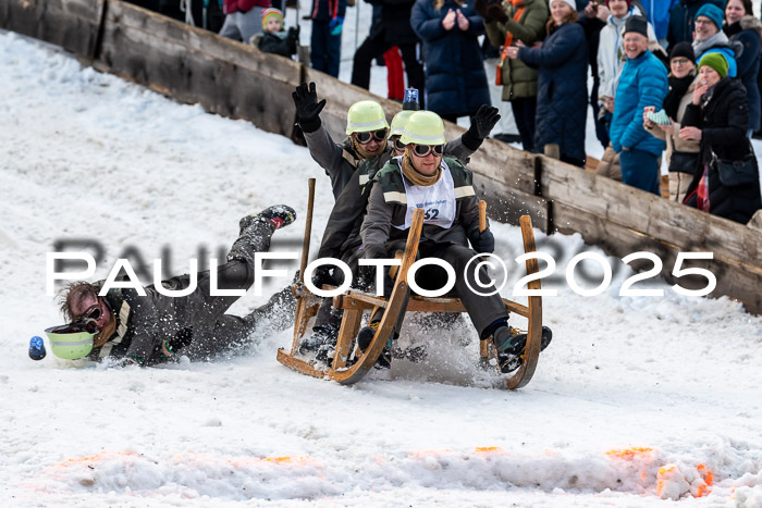 54. Hornschlittenrennen Partenkirchen, 06.01.2025