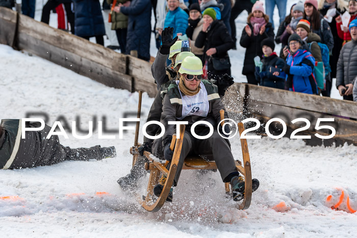 54. Hornschlittenrennen Partenkirchen, 06.01.2025