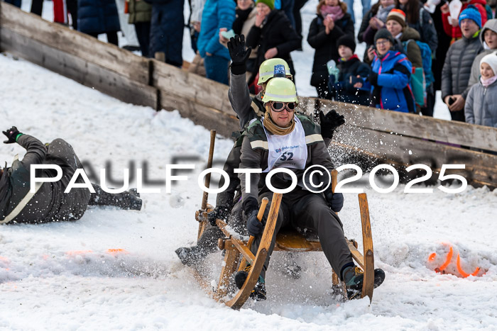 54. Hornschlittenrennen Partenkirchen, 06.01.2025