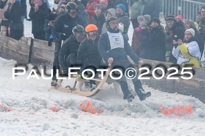 54. Hornschlittenrennen Partenkirchen, 06.01.2025