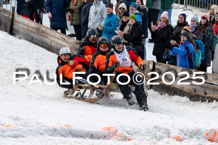 54. Hornschlittenrennen Partenkirchen, 06.01.2025