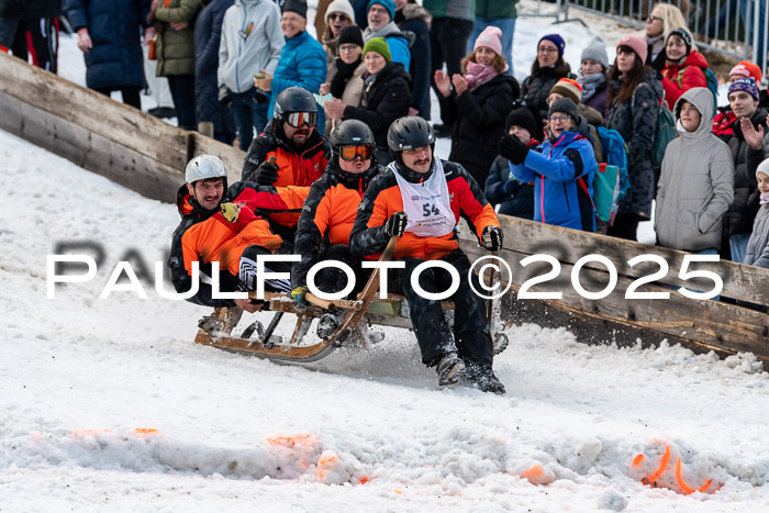 54. Hornschlittenrennen Partenkirchen, 06.01.2025