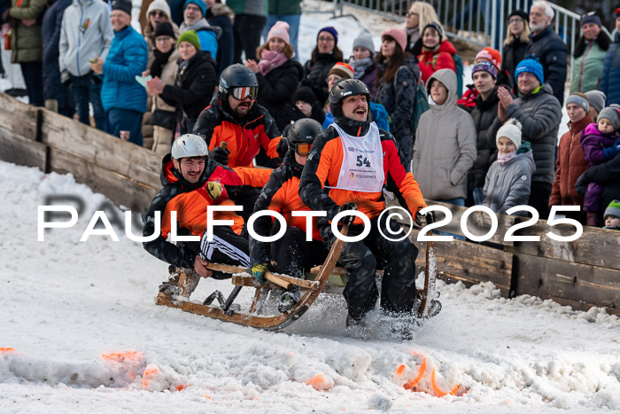 54. Hornschlittenrennen Partenkirchen, 06.01.2025