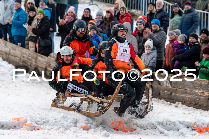 54. Hornschlittenrennen Partenkirchen, 06.01.2025