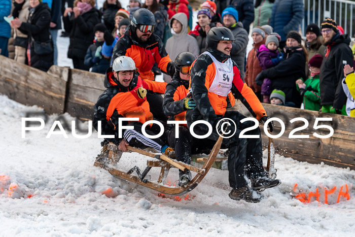 54. Hornschlittenrennen Partenkirchen, 06.01.2025