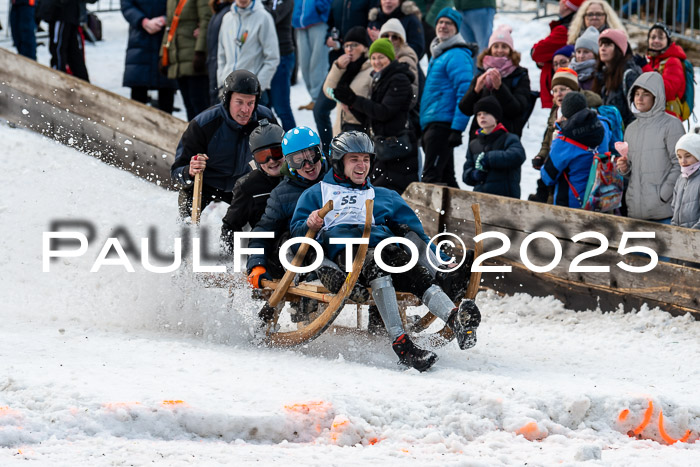 54. Hornschlittenrennen Partenkirchen, 06.01.2025