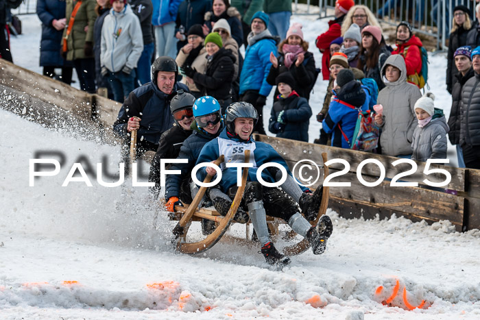 54. Hornschlittenrennen Partenkirchen, 06.01.2025