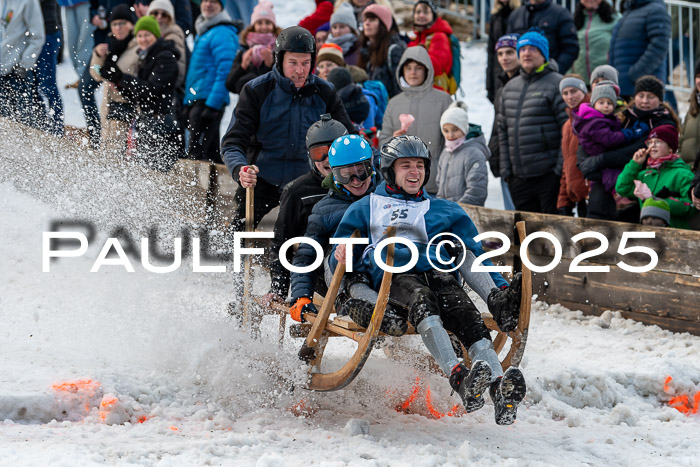 54. Hornschlittenrennen Partenkirchen, 06.01.2025