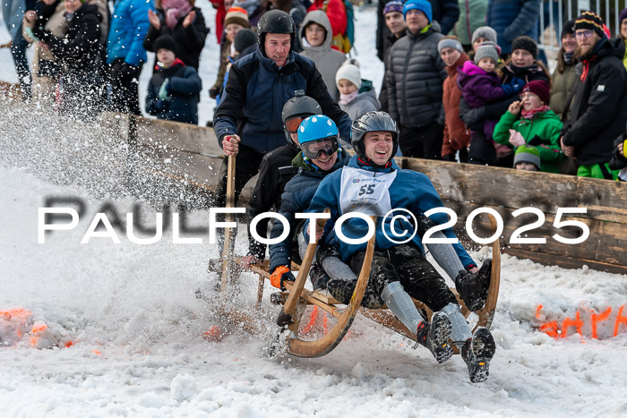 54. Hornschlittenrennen Partenkirchen, 06.01.2025