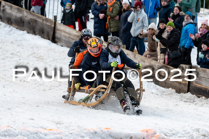 54. Hornschlittenrennen Partenkirchen, 06.01.2025