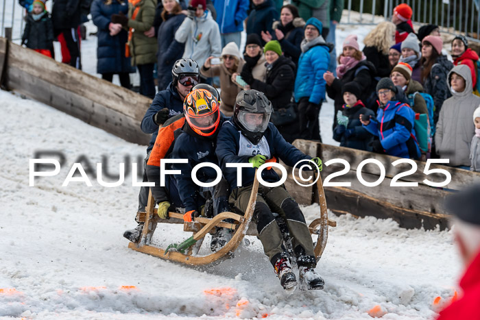 54. Hornschlittenrennen Partenkirchen, 06.01.2025