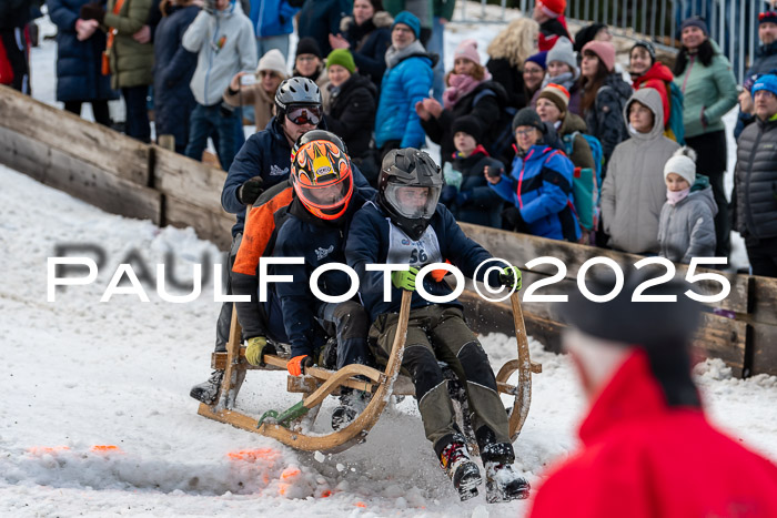 54. Hornschlittenrennen Partenkirchen, 06.01.2025