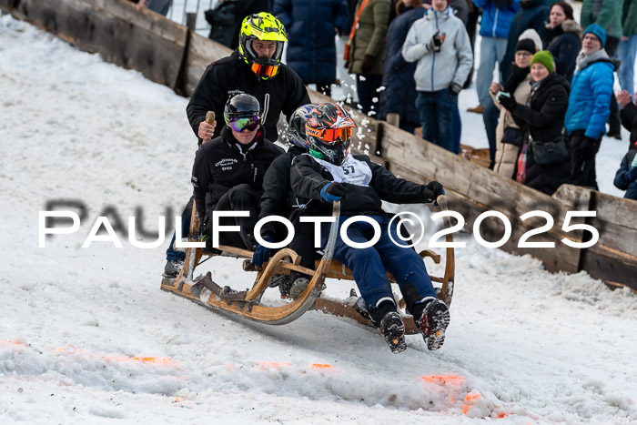 54. Hornschlittenrennen Partenkirchen, 06.01.2025