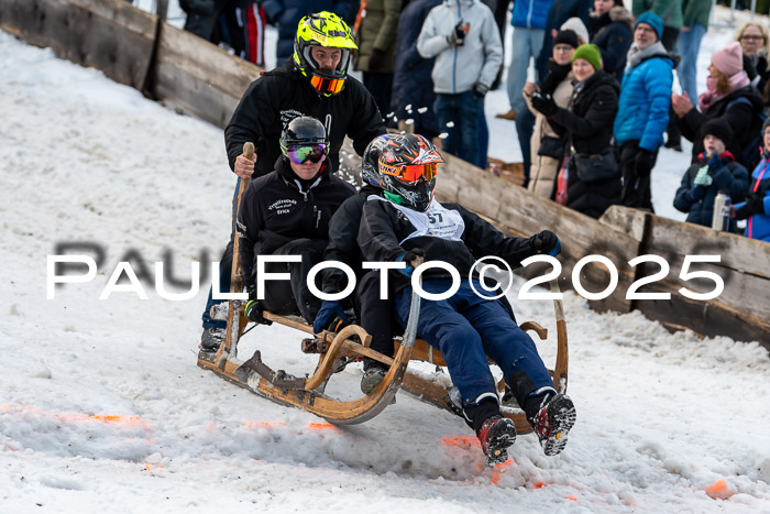 54. Hornschlittenrennen Partenkirchen, 06.01.2025