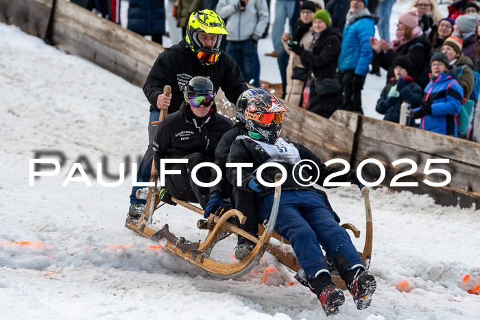 54. Hornschlittenrennen Partenkirchen, 06.01.2025