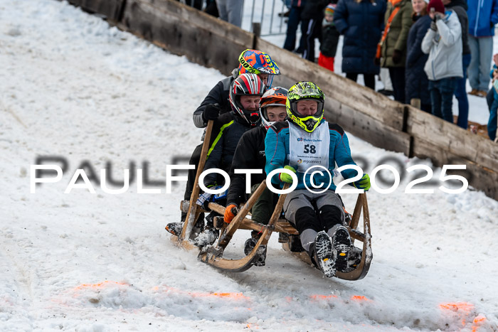 54. Hornschlittenrennen Partenkirchen, 06.01.2025