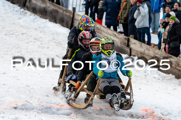 54. Hornschlittenrennen Partenkirchen, 06.01.2025