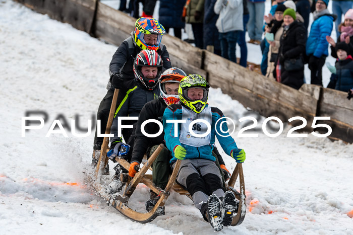 54. Hornschlittenrennen Partenkirchen, 06.01.2025