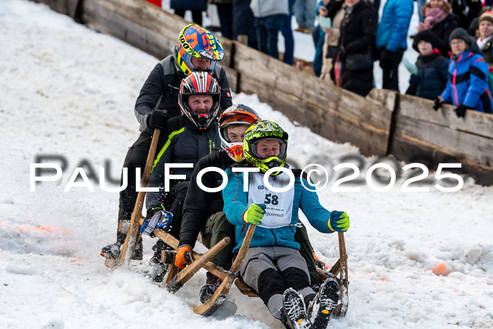 54. Hornschlittenrennen Partenkirchen, 06.01.2025