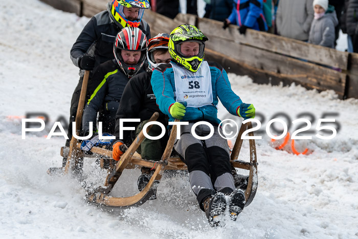 54. Hornschlittenrennen Partenkirchen, 06.01.2025