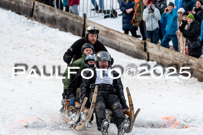 54. Hornschlittenrennen Partenkirchen, 06.01.2025