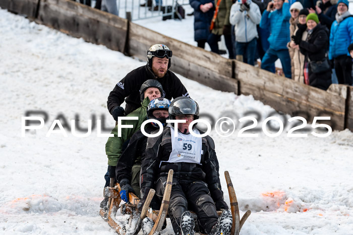 54. Hornschlittenrennen Partenkirchen, 06.01.2025