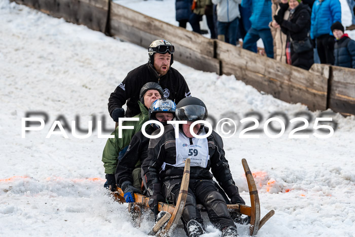 54. Hornschlittenrennen Partenkirchen, 06.01.2025