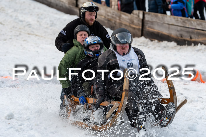 54. Hornschlittenrennen Partenkirchen, 06.01.2025