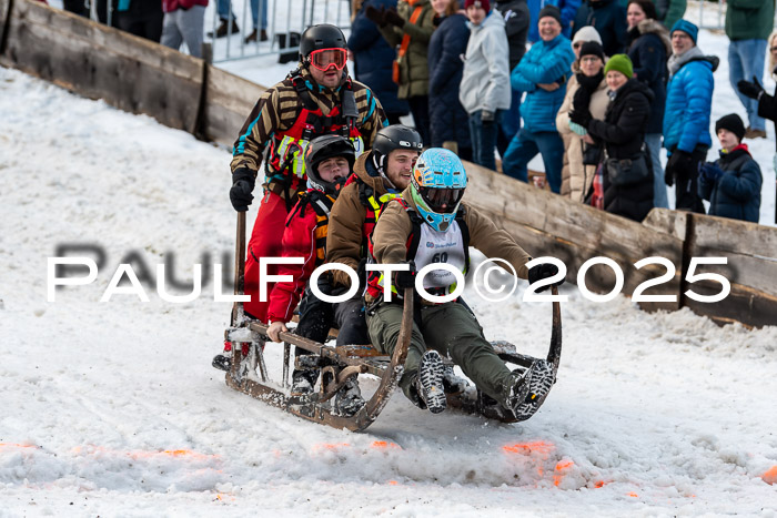 54. Hornschlittenrennen Partenkirchen, 06.01.2025