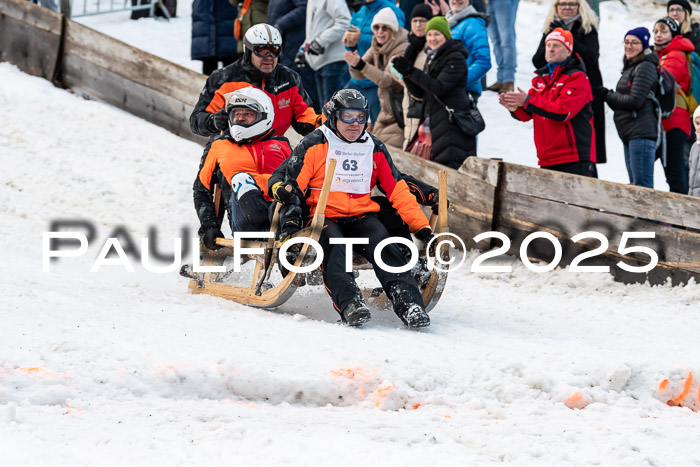 54. Hornschlittenrennen Partenkirchen, 06.01.2025