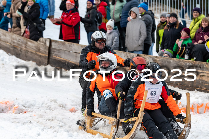 54. Hornschlittenrennen Partenkirchen, 06.01.2025