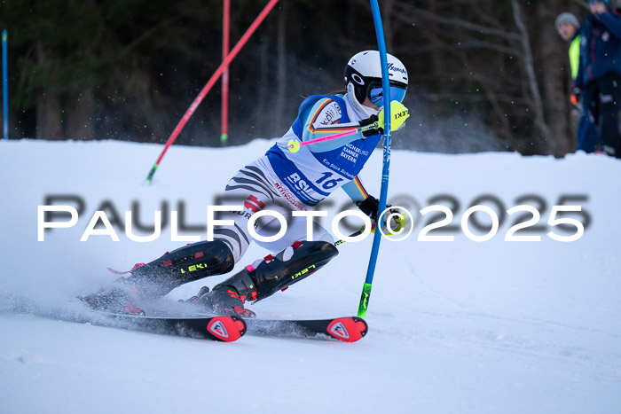 Bayerische Schülermeisterschaft SL, 19.01.2025