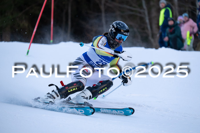 Bayerische Schülermeisterschaft SL, 19.01.2025