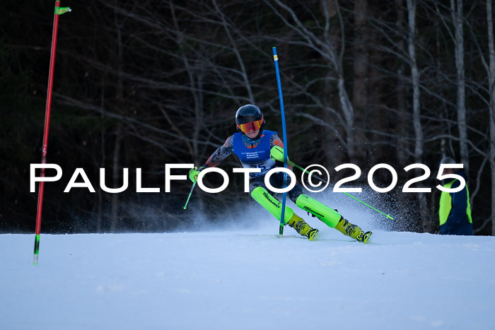 Bayerische Schülermeisterschaft SL, 19.01.2025