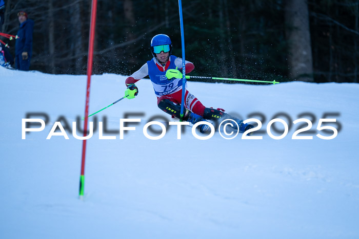 Bayerische Schülermeisterschaft SL, 19.01.2025